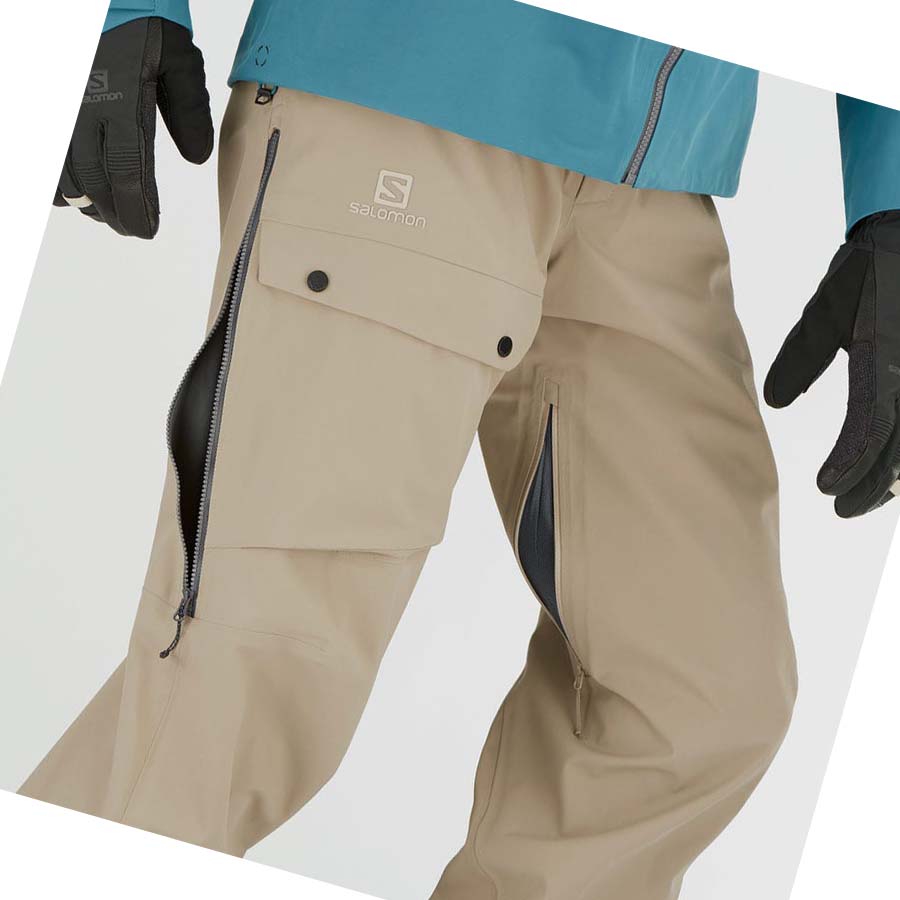 Pantalones De Esquí Salomon QST 3L Hombre Marrom | MX 3127YXF